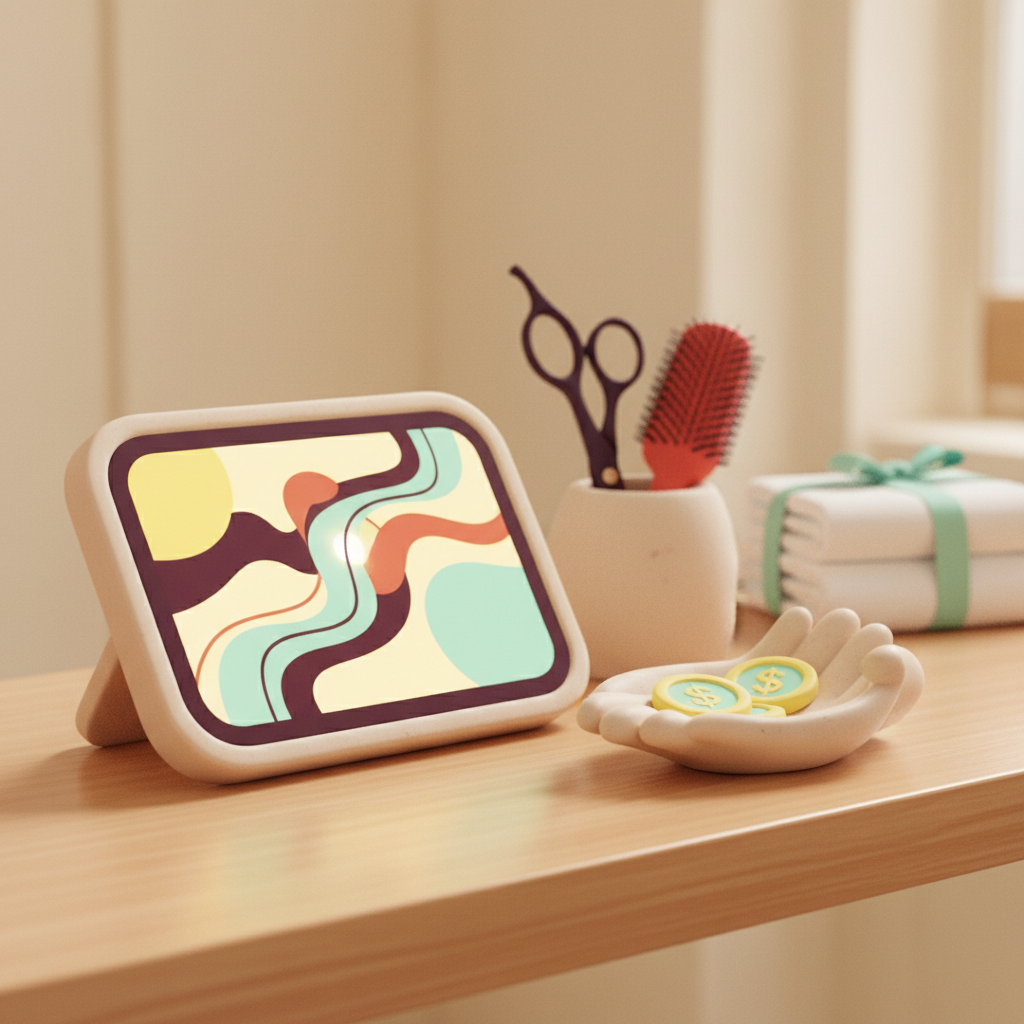 Digital Tip Jar for Salons and Spas